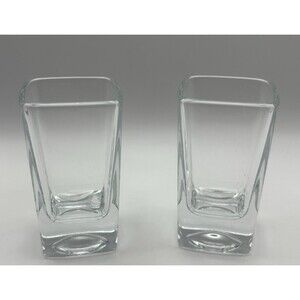 3” Square Glass Shot Glasses